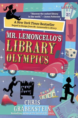 Book cover for Mr. Lemoncello's Library Olympics