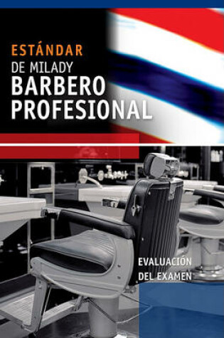 Cover of Spanish Translated Exam Review for Milady's Standard Professional Barbering
