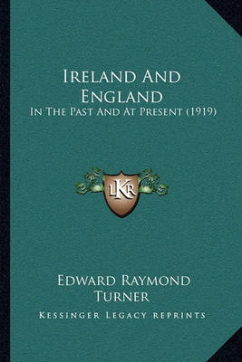 Book cover for Ireland and England