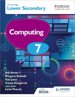 Book cover for Cambridge Lower Secondary Computing 7 Student's Book