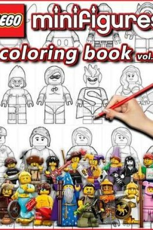 Cover of Lego Minifigures Coloring Book Vol.2