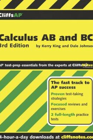 Cover of Cliffsap Calculus AB and Bc, 3rd Edition