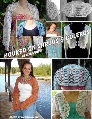 Book cover for Hooked On Shrugs & Boleros - Crochet Patterns