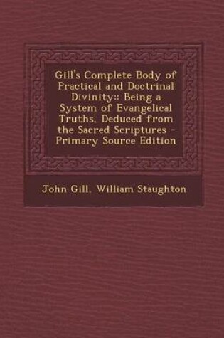 Cover of Gill's Complete Body of Practical and Doctrinal Divinity