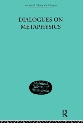 Book cover for Dialogues on Metaphysics