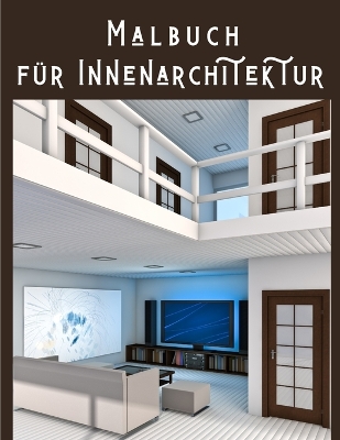 Book cover for Malbuch für Innenarchitektur