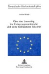 Book cover for Ueber Den Lernerfolg Im Kleingruppenunterricht Und Seine Bedingenden Faktoren