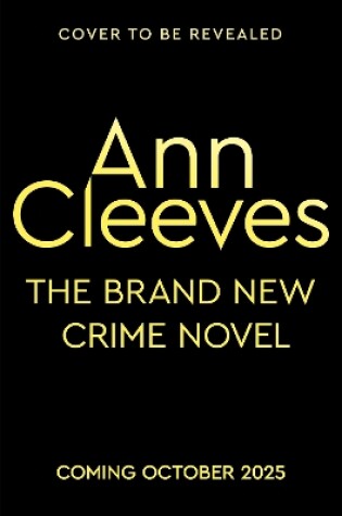 Cover of Untitled Ann Cleeves 2025