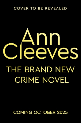 Book cover for Untitled Ann Cleeves 2025