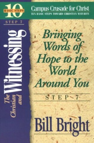Cover of The Christian and Witnessing
