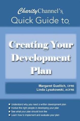 Cover of CharityChannel's Quick Guide to Creating Your Development Plan
