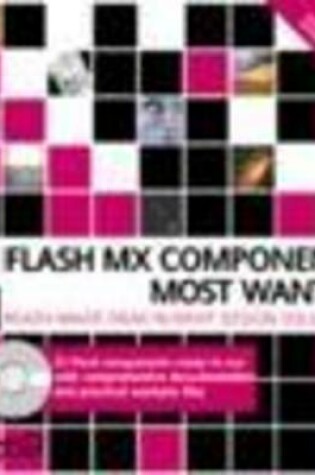 Cover of Flash MX Components Most Wanted