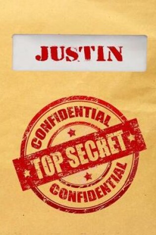Cover of Justin Top Secret Confidential