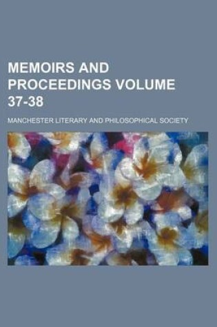 Cover of Memoirs and Proceedings Volume 37-38