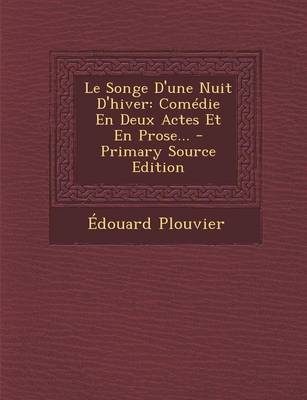 Book cover for Le Songe D'Une Nuit D'Hiver