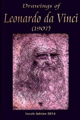 Book cover for Drawings of Leonardo da Vinci (1907)