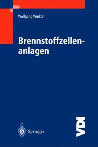 Cover of Brennstoffzellenanlagen