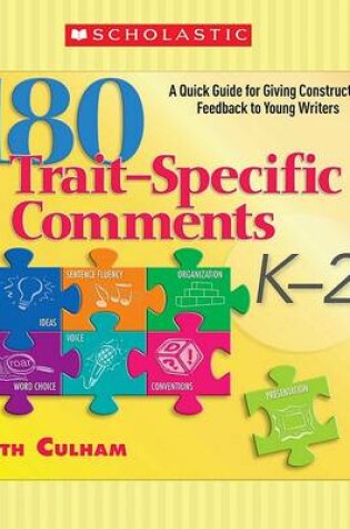 Cover of 180 Trait-Specific Comments K-2