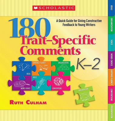 Book cover for 180 Trait-Specific Comments K-2