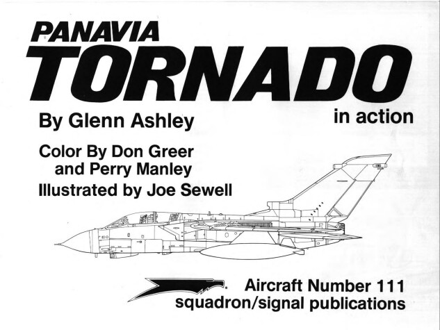 Book cover for Panavia Tornado in Action