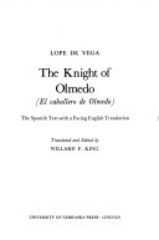 Cover of Knight of Olmedo