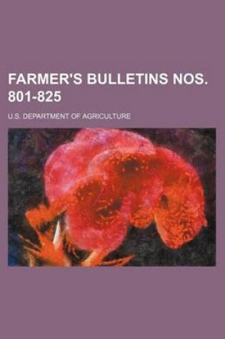 Cover of Farmer's Bulletins Nos. 801-825