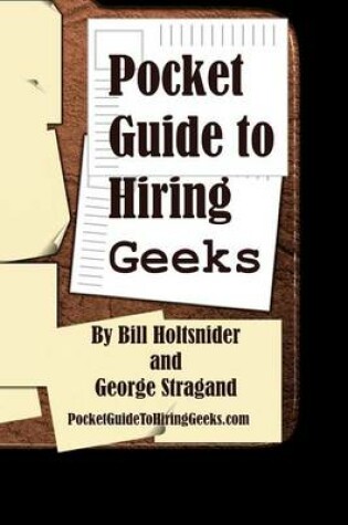 Cover of Pocket Guide to Hiring Geeks