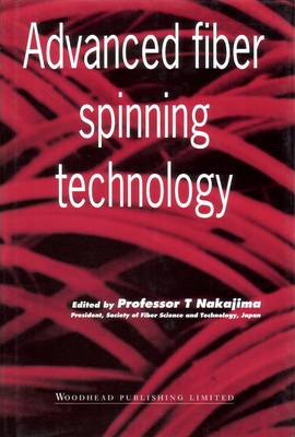 Book cover for Advanced Fiber Spinning Technology