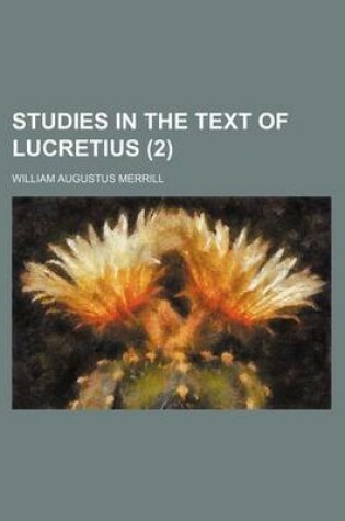 Cover of Studies in the Text of Lucretius (2)