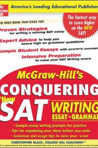 Cover of McGraw-Hill's Conquering the New SAT Writing