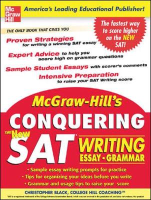 Book cover for McGraw-Hill's Conquering the New SAT Writing