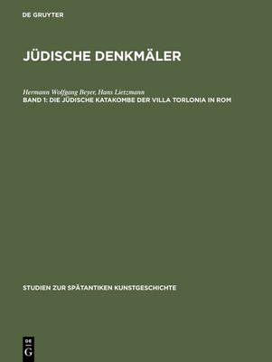 Cover of Die Judische Katakombe Der Villa Torlonia in ROM