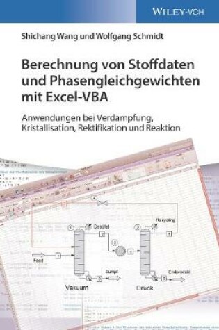 Cover of Berechnung von Stoffdaten und Phasengleichgewichten mit Excel-VBA