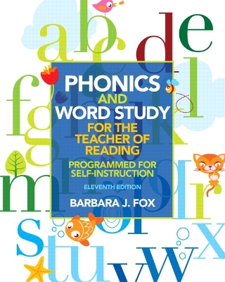 Book cover for Phonics and Word Study for the Teacher of Reading