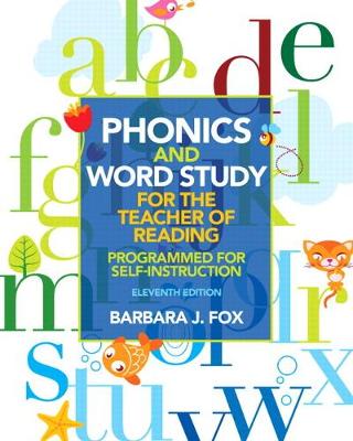 Book cover for Phonics and Word Study for the Teacher of Reading