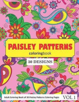 Book cover for Paisley Patterns Coloring Book