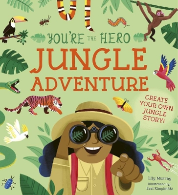 Book cover for You're the Hero: Jungle Adventure