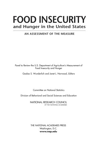Cover of Food Insecurity and Hunger in the United States