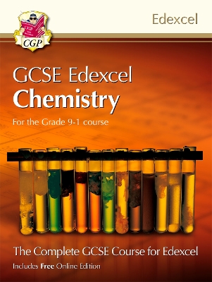 Cover of Grade 9-1 GCSE Chemistry for Edexcel: Student Book with Online Edition