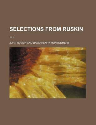 Book cover for Selections from Ruskin