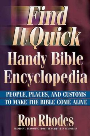 Cover of Find It Quick Handy Bible Encyclopedia