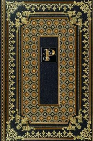 Cover of Gold Label Monogram P Notebook