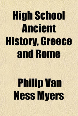 Book cover for High School Ancient History, Greece and Rome