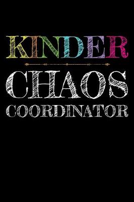 Book cover for Kinder chaos coordinator