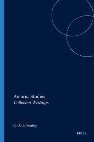 Cover of Amarna Studies