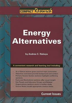 Book cover for Energy Alternatives