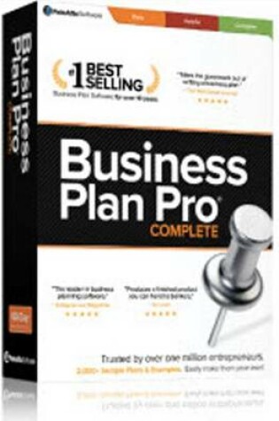 Cover of Business Plan Pro Access Code Card