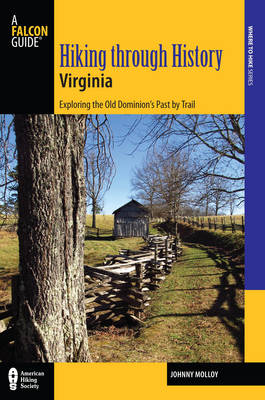 Book cover for Hiking Through History Virginia