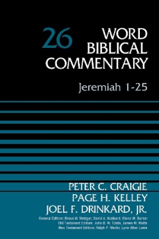 Cover of Jeremiah 1-25, Volume 26