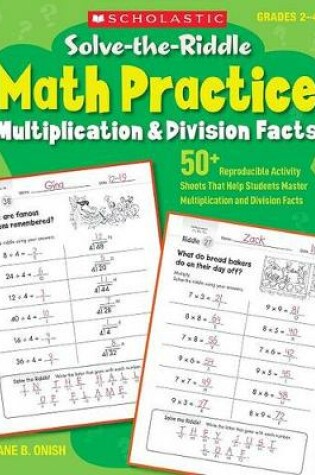 Cover of Solve-The-Riddle Math Practice, Grades 2-4